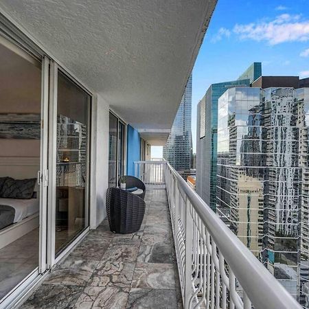 Iconic High Floor 3 Bedrooms In The Heart Of Miami Bagian luar foto