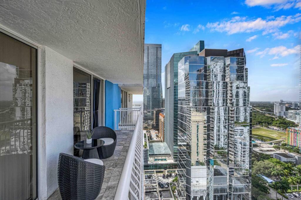 Iconic High Floor 3 Bedrooms In The Heart Of Miami Bagian luar foto