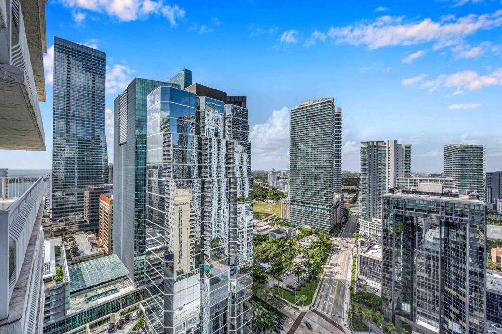 Iconic High Floor 3 Bedrooms In The Heart Of Miami Bagian luar foto