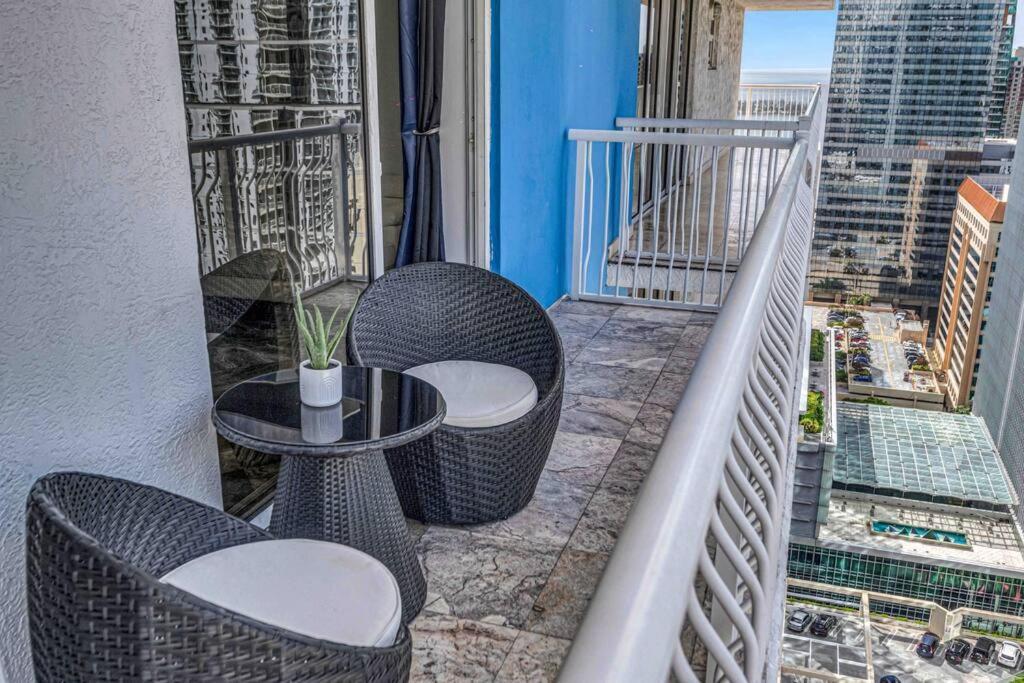 Iconic High Floor 3 Bedrooms In The Heart Of Miami Bagian luar foto